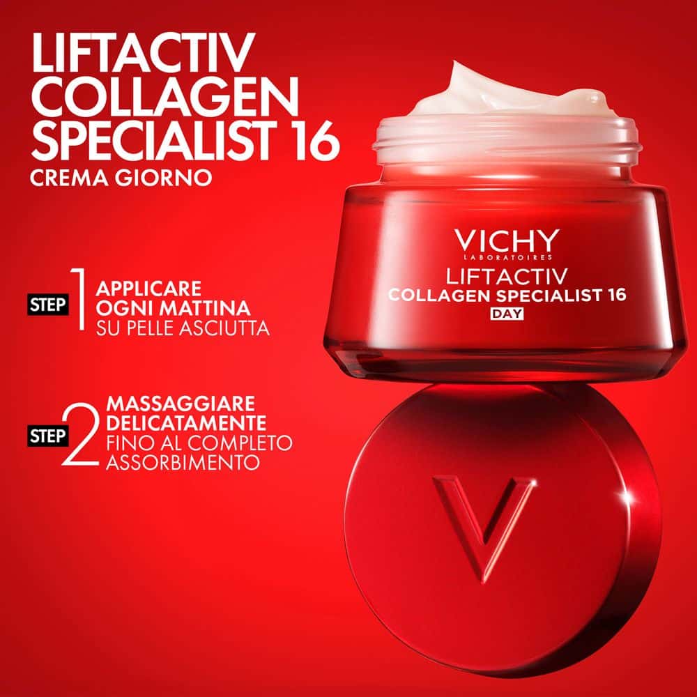 LIFTACTIV COLLAGEN SPECIALIST 16 CREMA VISO ANTIRUGHE VICHY 50ml LIFTACTIV COLLAGEN SPECIALIST 16 CREMA VISO ANTIRUGHE VICHY 50ml