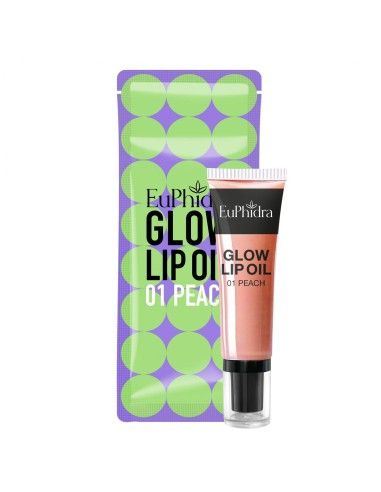 Euphidra Glow Lip Oil 01 Peach