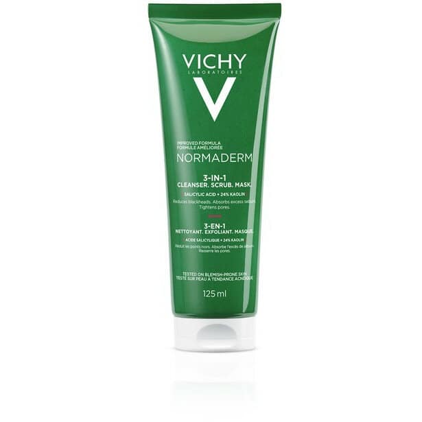 Normaderm 3 in 1 Detergente, Scrub, Maschera - VICHY