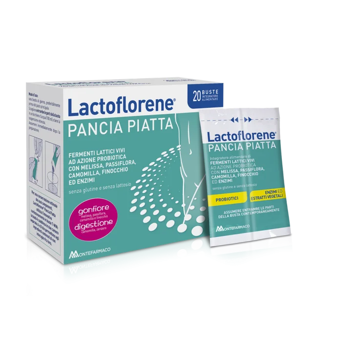 Lactoflorene Pancia Piatta 20 buste - Montefarmaco