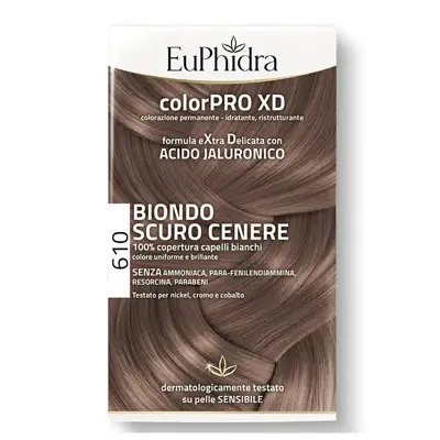 Tintura ColorPRO Biondo Scuro Cenere 610 Euphidra