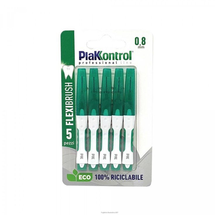 Plakkontrol flexibrush 0.8 5 pezzi