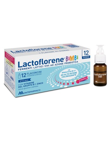 Lactoflorene Bimbi 12 flaconcini - Montefarmaco