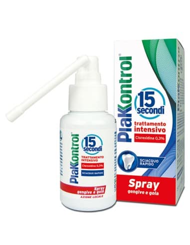 Plakkontrol 15 secondi colluttorio spray 50ml