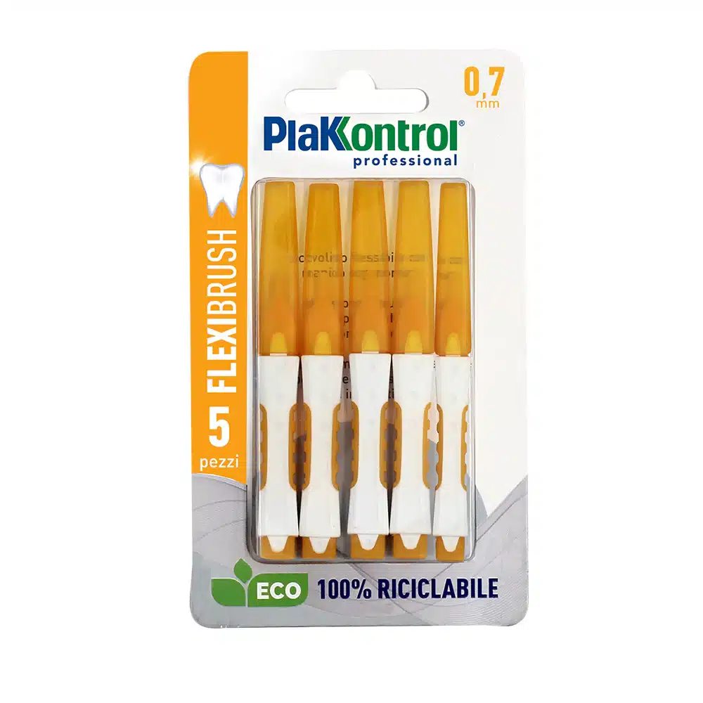 Plakkontrol Scovolino Flexibrush 0,7 mm 5 pezzi