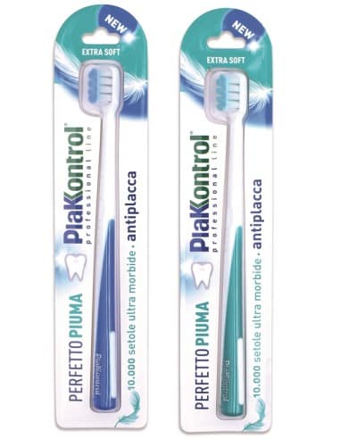 Plakkontrol Perfetto Piuma spazzolino Extra Soft