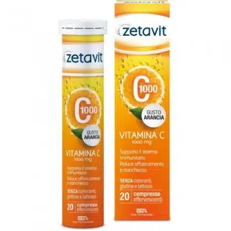 Zetavit Vitamina C 1000 20 cp effervescenti - Zeta