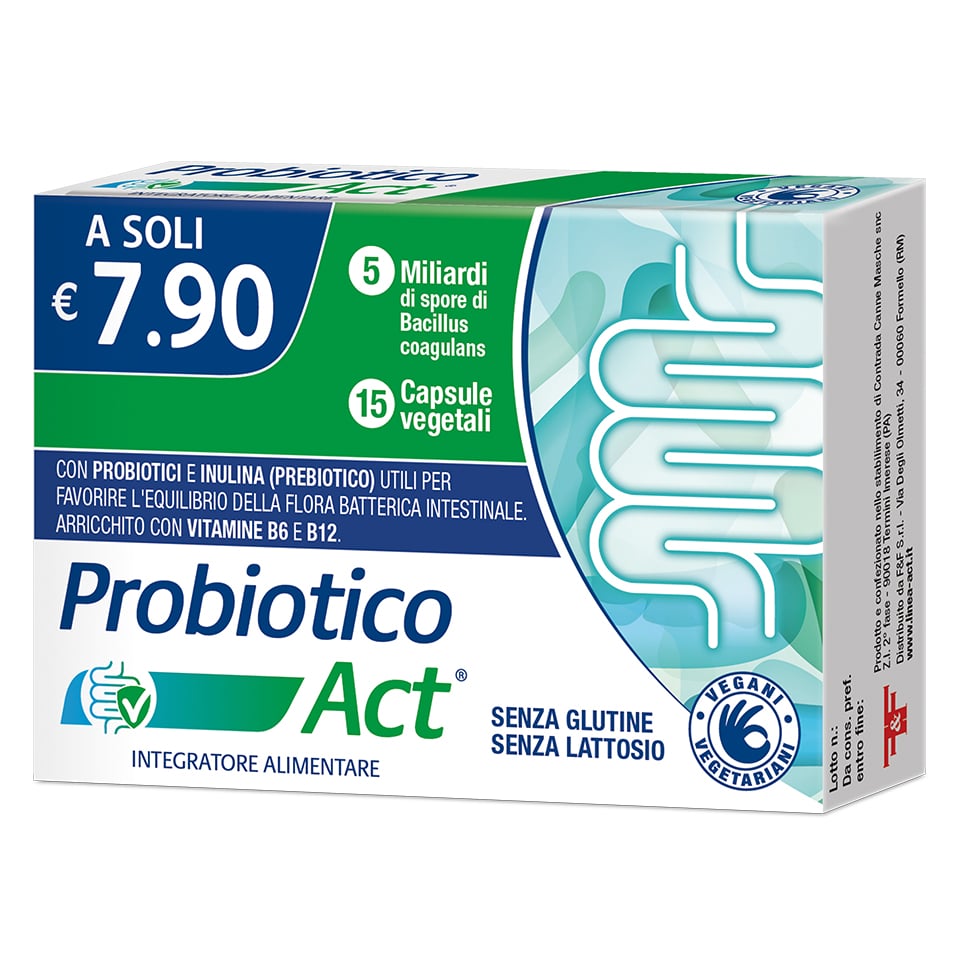 Probiotico Act 15cps