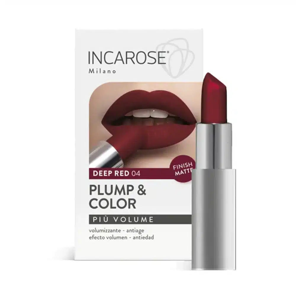 Incarose Più Volume Plump e Color Deep Red 04