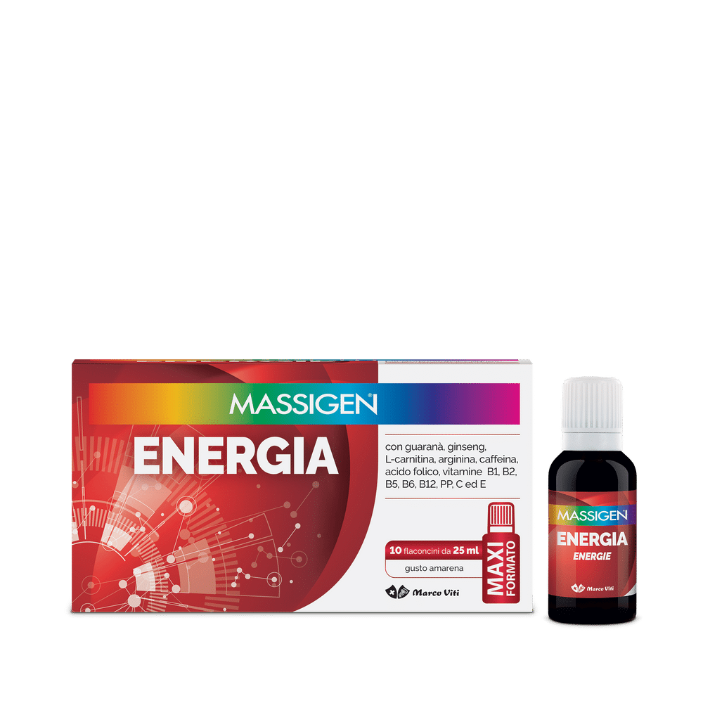 Massigen Energia 10 flaconcini 25ml