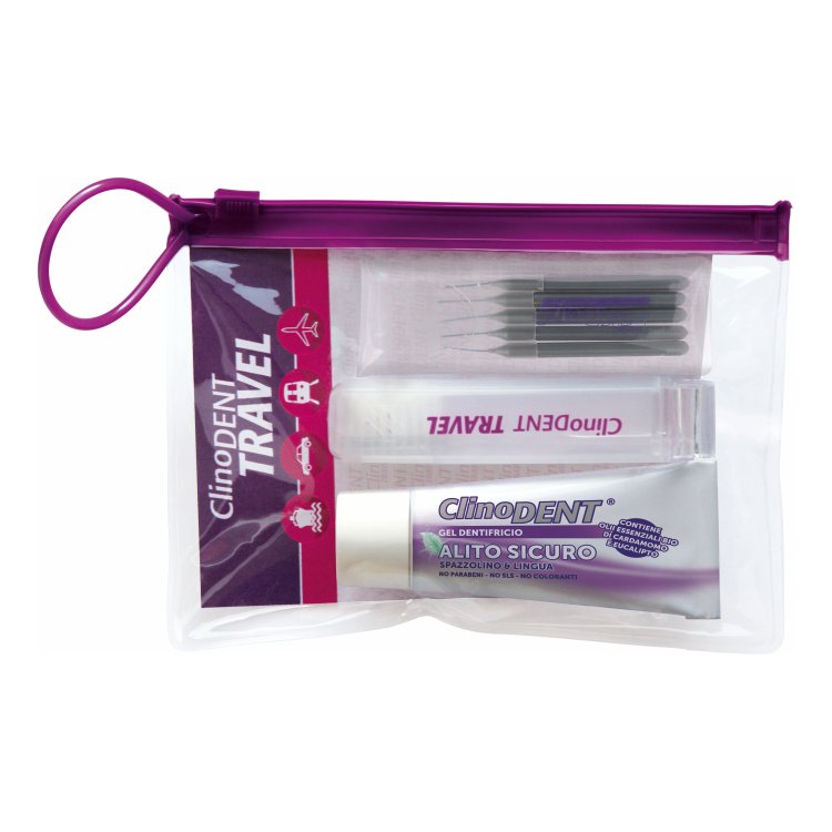 ClinoDent Travel Kit Tascabile da Viaggio